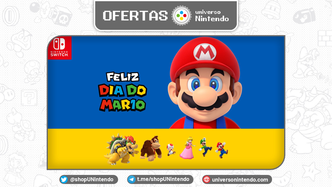 Ofertas Nintendo eShop  Brasil – Dia do MAR10 tem primeira leva